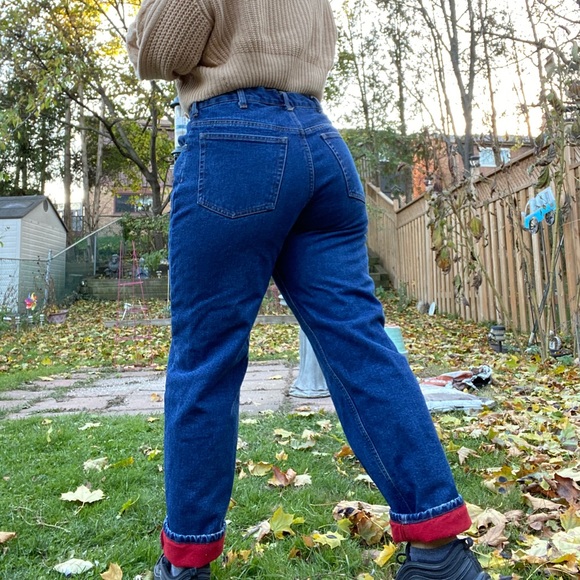 Lined denim jeans - Picture 3 of 3